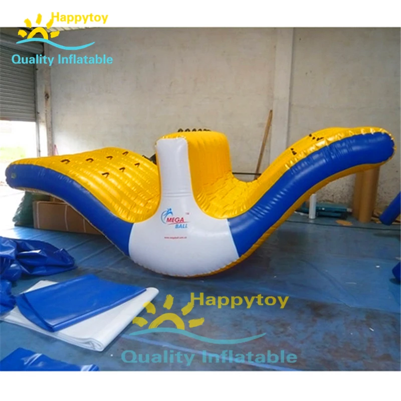 Сумасшедшие морские игры балансирующая тарелка надувная скалолазание водные