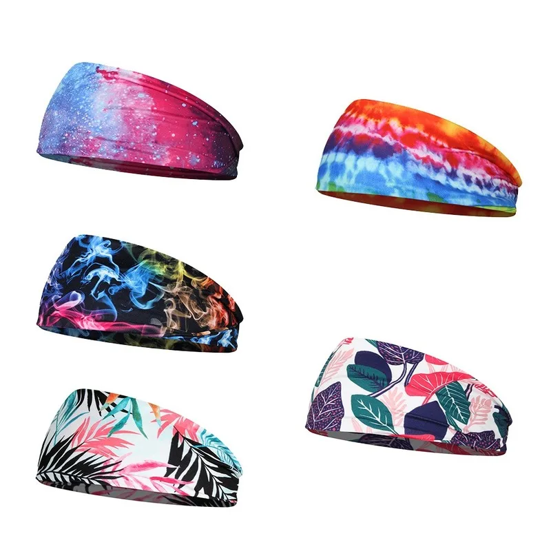 

New Fashion Funny Yoga Sport Hair Band Sweat Headband Gym Fitness Sweatband Outdoor Running Tennis Sport Safety Accessories