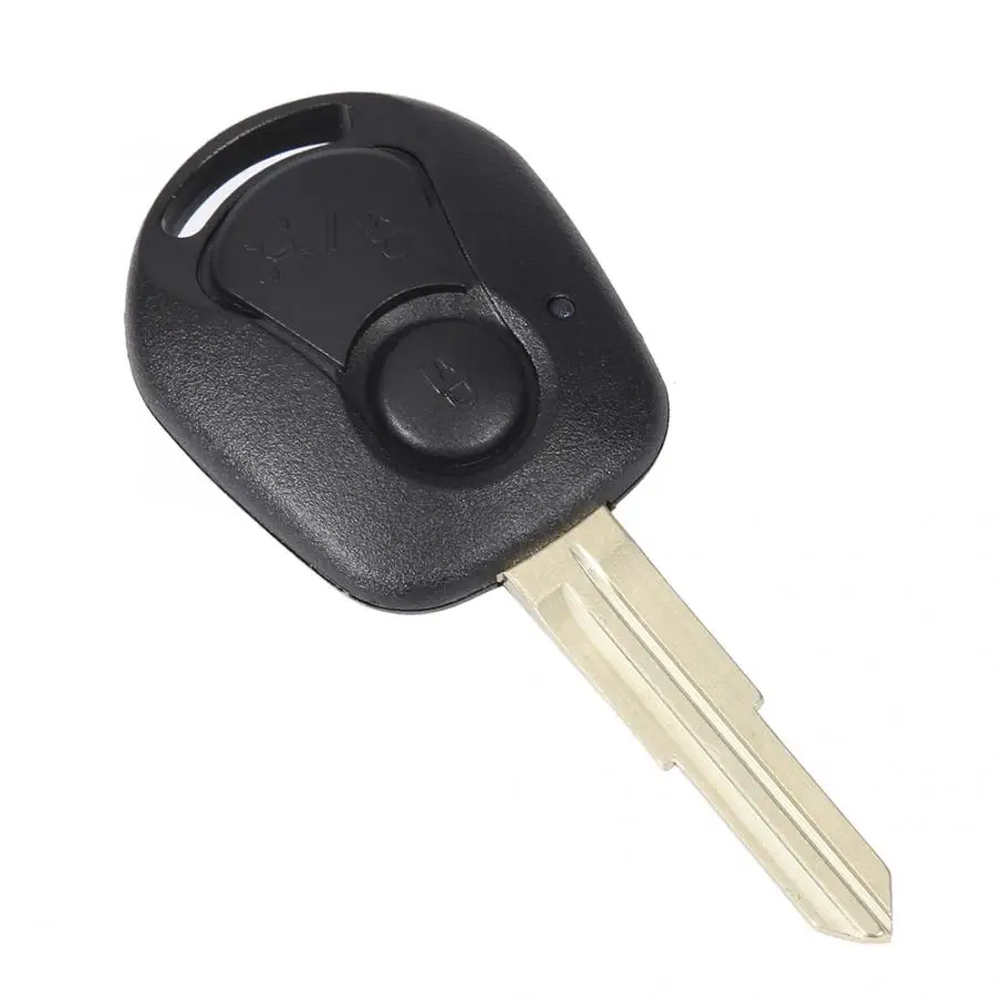 Черный чехол с 2 кнопками для дистанционного ключа подходит Ssangyong Actyon Kyron Rexton