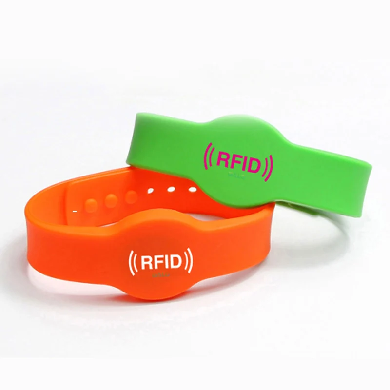 125 кГц EM4100 TK4100 браслет RFID ID карты силиконовый Читайте только нет печатных Цвет