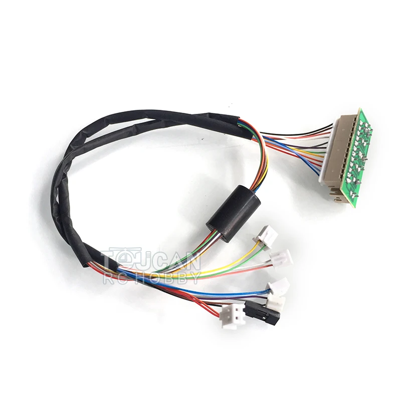 

1/16 RC Heng Long TK7.0 Tank Electric Slip Ring For Big Small 360° Rotating Gear 12 Wires TH18499