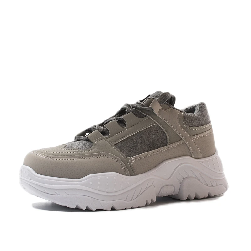 Fujin/кроссовки; женская обувь; женские повседневные кроссовки; женская обувь на шнуровке, визуально увеличивающая рост; удобная женская обувь на платформе