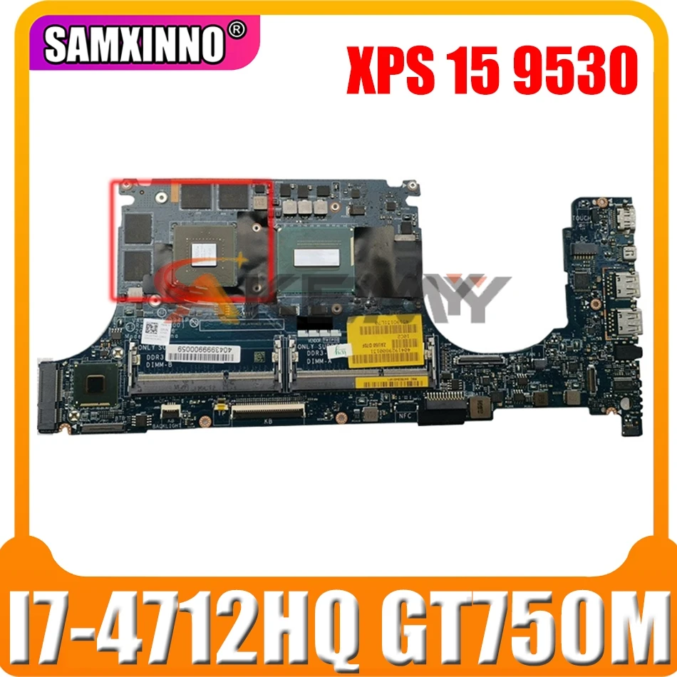 

Оригинальная материнская плата для ноутбука DELL XPS 15 9530 I7-4712HQ GT750M материнская плата VAUB0 LA-9941P CN-0R99XN 0R99XN SR1PZ N14P-GT-A2 2G