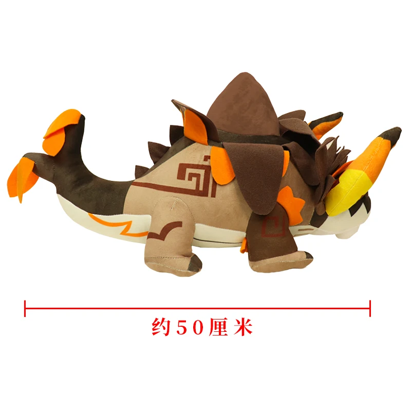 

Game Anime Genshin Impact Zhongli Azhdaha Cute Soft Plush Stuffed Pillow Doll Toys Cartoon Sofa Cushion Cosplay Xmas Gifts