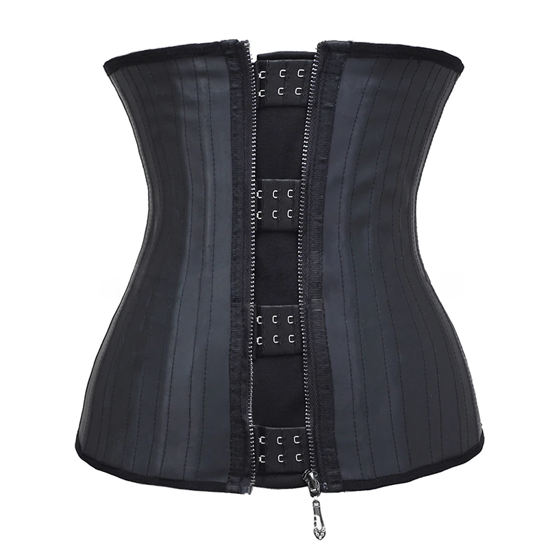 6XL Modeling Strap Corset Latex Waist Trainer with Zipper Belly Slimming Sheath Belt Cincher 25 Steel Bones Body Shaper | Женская одежда