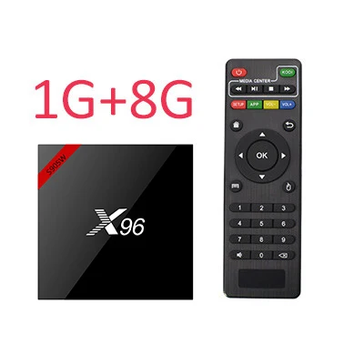 1GB RAM 8GB ROM X96 S905W Android 7,1 Smart tv Box Amlogic S905W четырехъядерный Android 7.1.2 1 Гб 2 Гб ram 2,4G WiFi 4K HD X96 S905W телеприставка - Цвет: 1GB RAM 8GB ROM