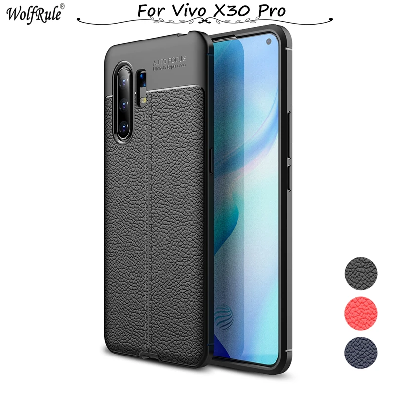 

For Vivo X30 Pro Case Shockproof Silicone Rubber Bumper TPU Protective Case For Vivo X30 Pro Cover Shell Case Vivo X30 Pro 6.44"