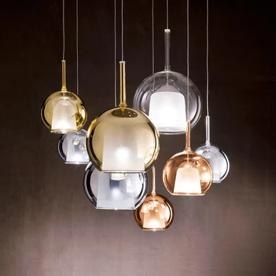 Скандинавская витражная светодиодная Подвесная лампа в виде капель воды