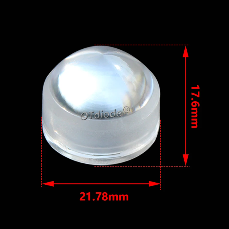 10 шт. 21 78 мм ИК светодиодные линзы CREE XPE2XPG2 XML5050 XHP50/70 7070 1 Вт 3 5 3030 3535 Светодиодные