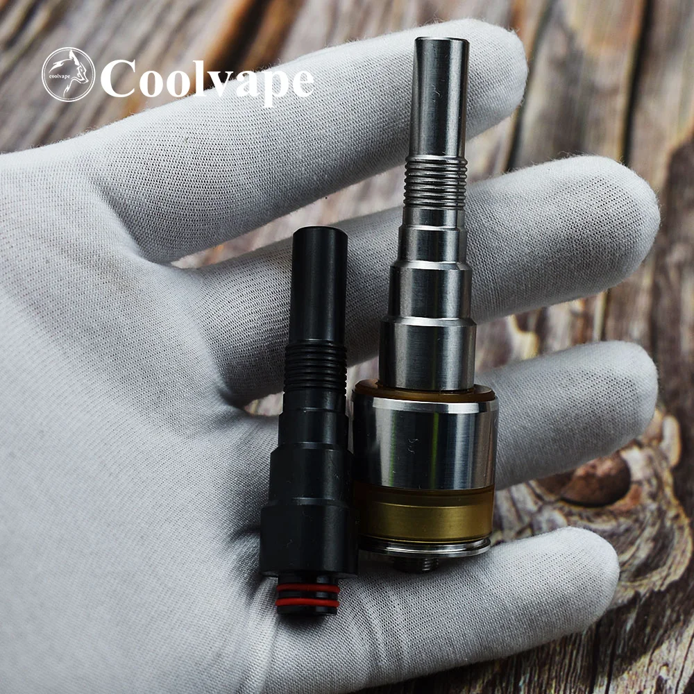 Coolvape vapor giant drip tip 510 длинный капельный наконечник rta fit Taifun gtr Kayfun RDA RBA|Аксессуары| |