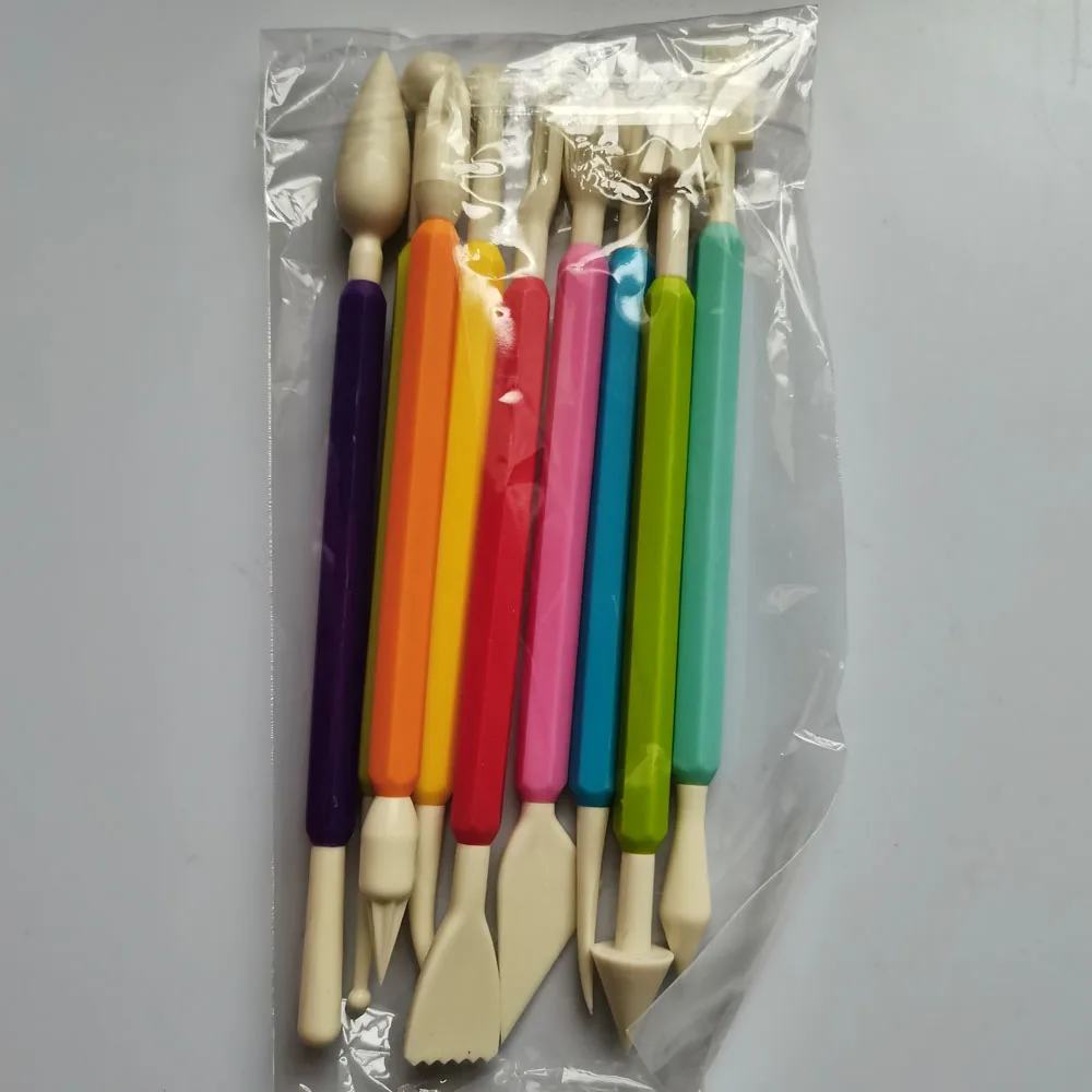 9 шт./компл. скульптурный сахарный моделирующий резак более гладкая форма для