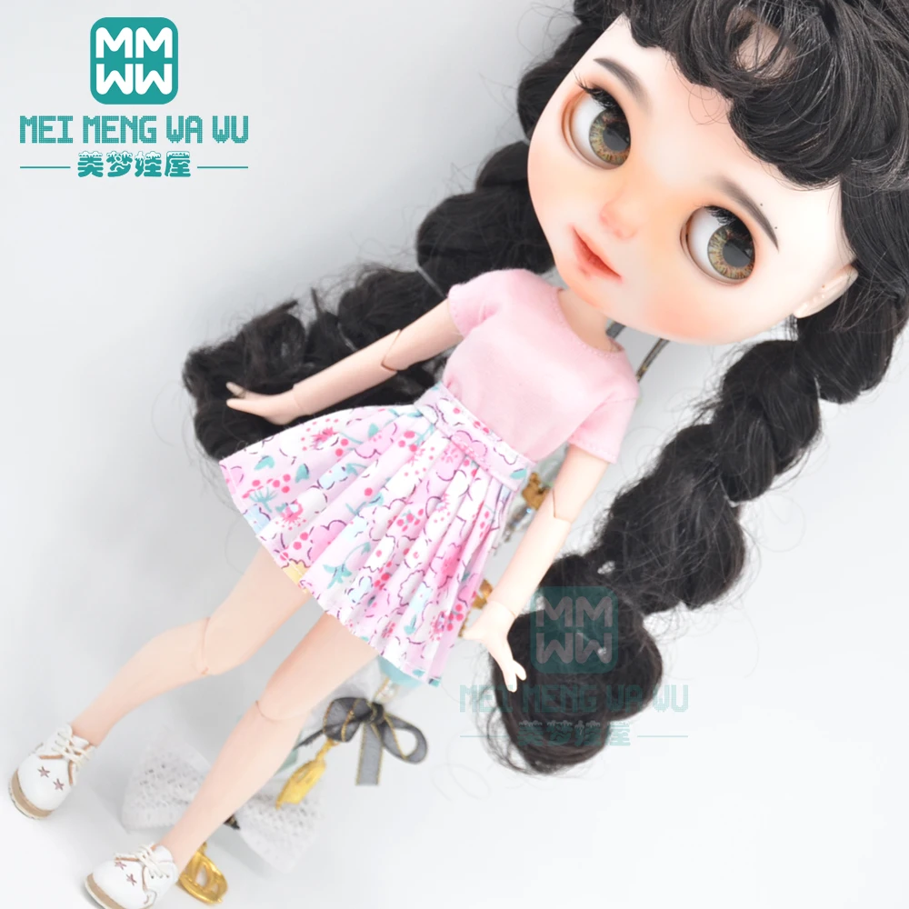 Одежда для куклы Blyth аксессуары модные футболки обувь мини юбка Azone ob24 ob27 28 30