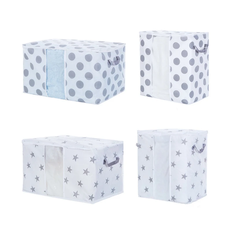 Сумка для хранения стеганых одеял сумка одежды Нетканая большая сортировки