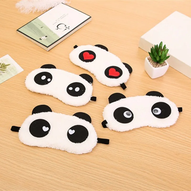 Тени для век с хлопковой подкладкой рождественские расслабляющие маски панды