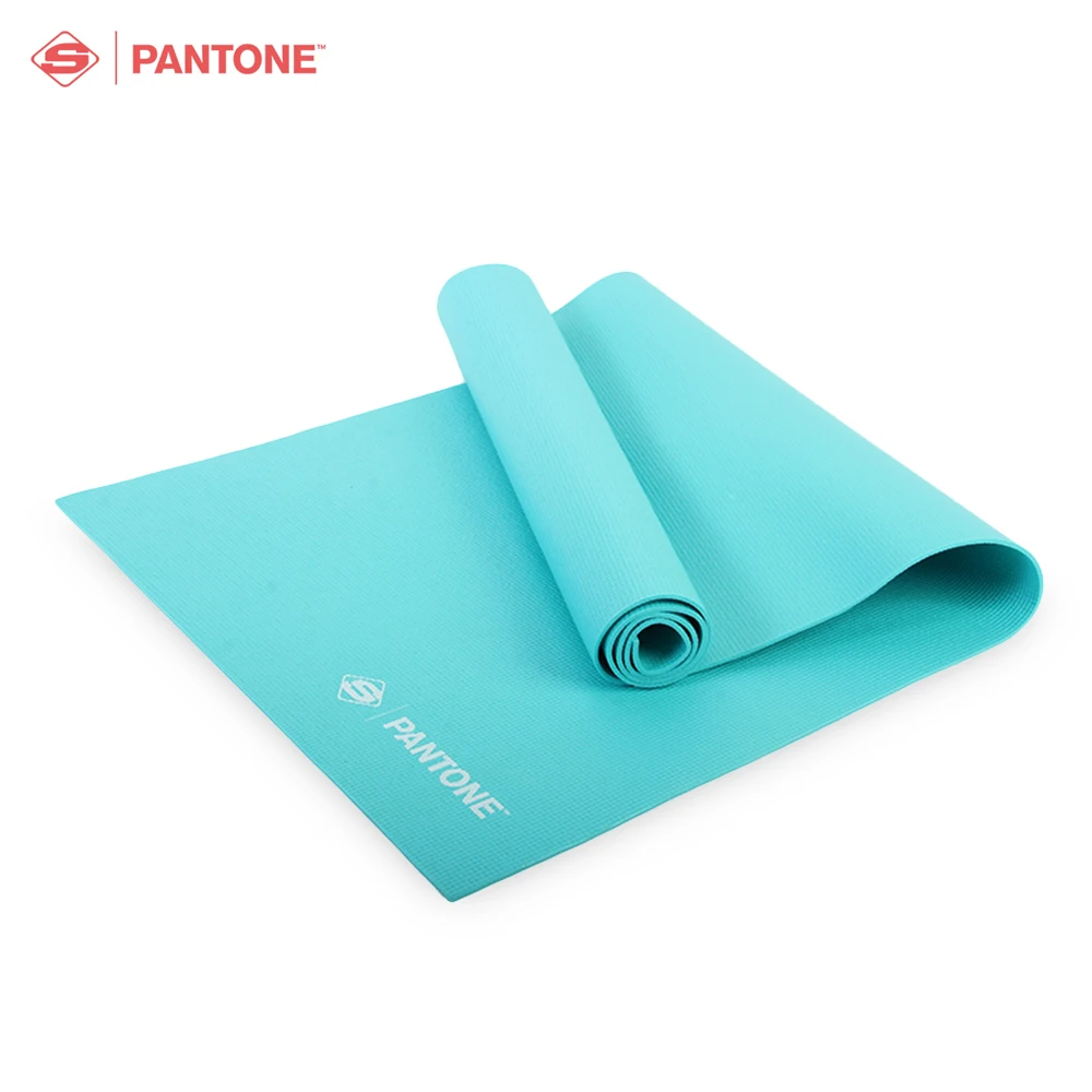 Pantone SPK8882 ПВХ коврик для йоги толщина 4 мм для старших любителей Яги 3 цвета мягкая для фитнеса Бодибилдинг йога коврики