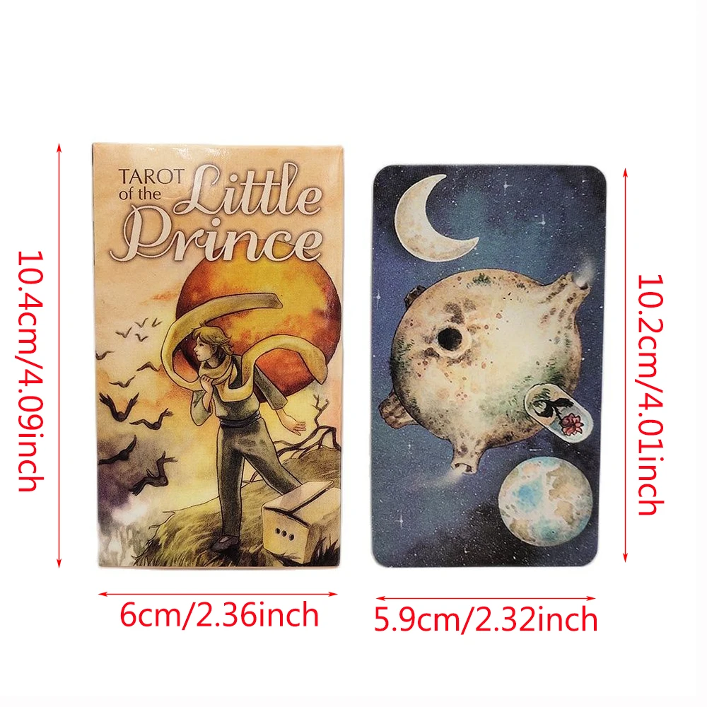 Маленький принц Таро колода гадания любовь судьба карты оракула для женщин