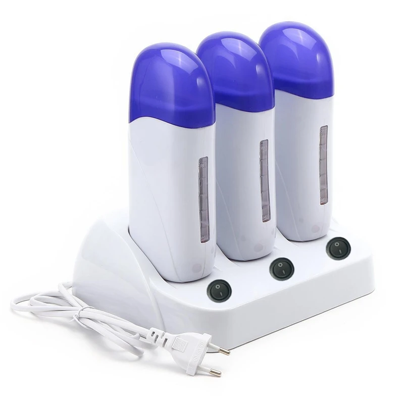 Депиляционный телефон обогреватель роликов безболезненное удаление волос для