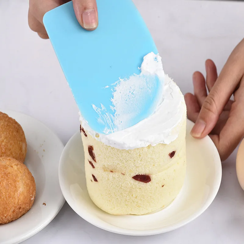 

Stainless Steel Cake Decoration Tool Cake Cutter Cake Smooth Cream Spatula Baking Pastry Tool Dough Scraper Kitchen Butter Knife