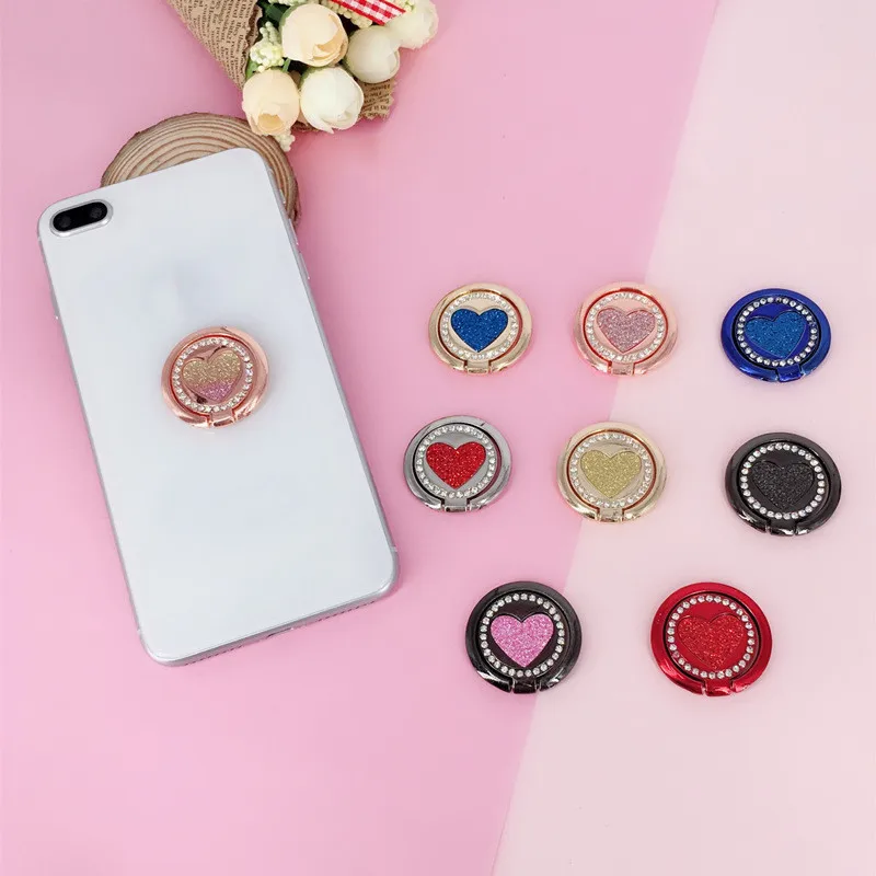 Держатель-подставка с кольцом на палец для IPhone Samsung Xiaomi | Мобильные телефоны и