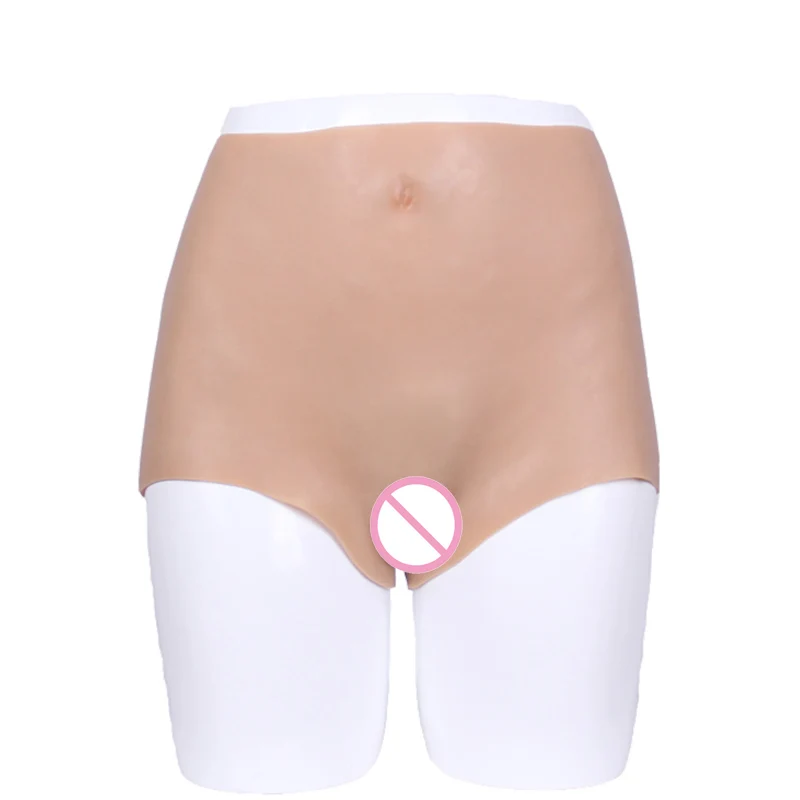 Силиконовые трусы боксеры для трансвеститов искусственная вагина скрытия на