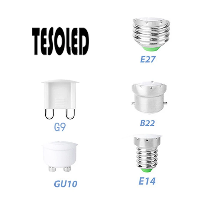 Светодиодные лампы E14/E27/G9/GU10/B22 58 светодиодов SMD5736 650LM AC110V/220 V кукурузные огни для