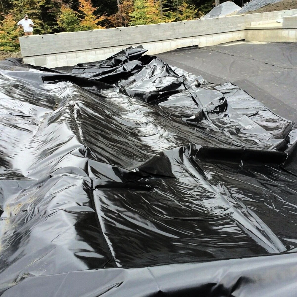 HDPE бассейн земледелие усиленная мембрана непромокаемая Сельскохозяйственная Анти-просачивающаяся пленка Ландшафтный Пруд Лайнер водонепроницаемая ткань рыба