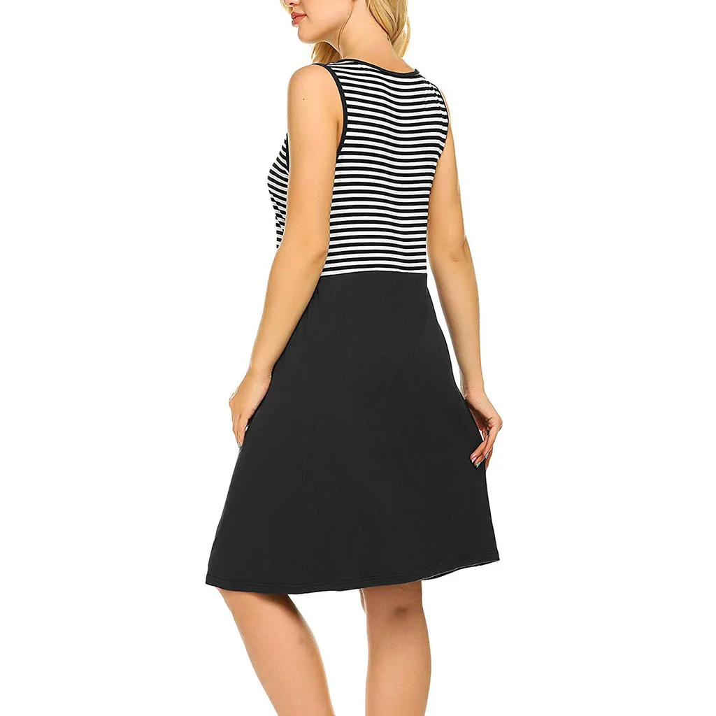 Женское платье для беременных однотонное летнее кормления грудью | Мать и