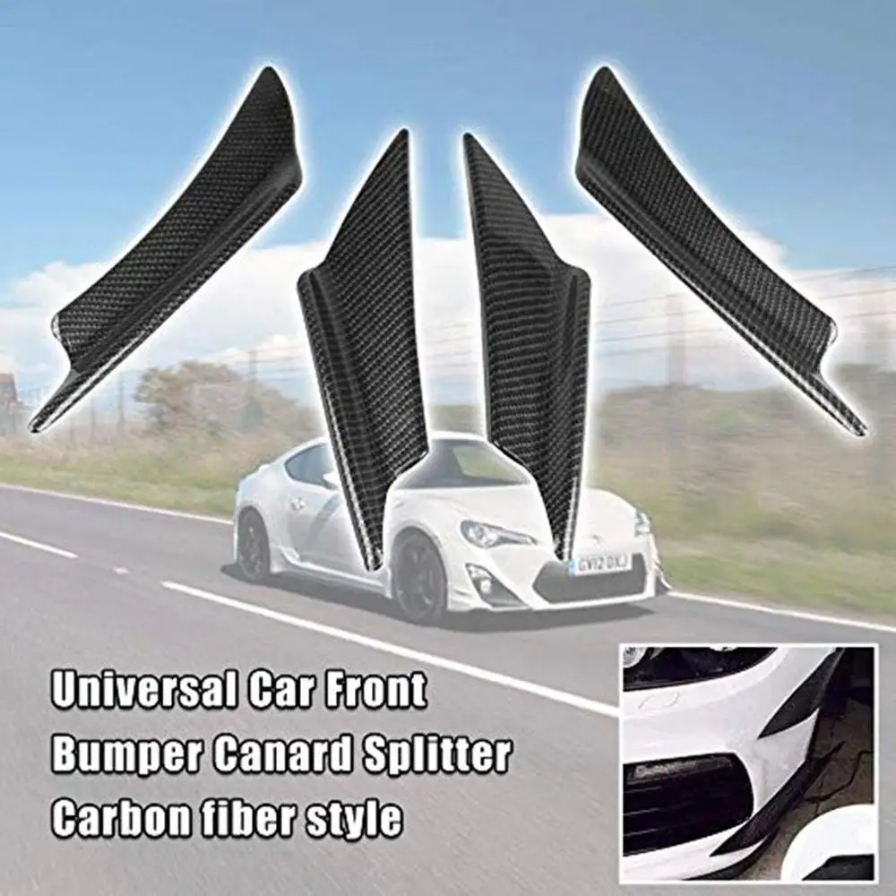 Автомобильный бампер ветровой нож спойлер из углеродного волокна для BMW E34 F10 F20 E92