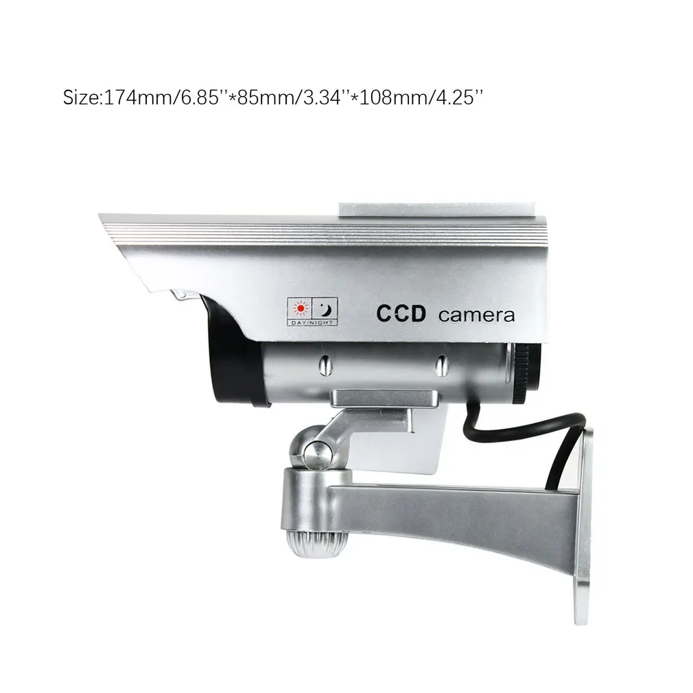 

Solar Power LED CCTV Camera Fake Security Camera Outdoor Dummy Surveillance