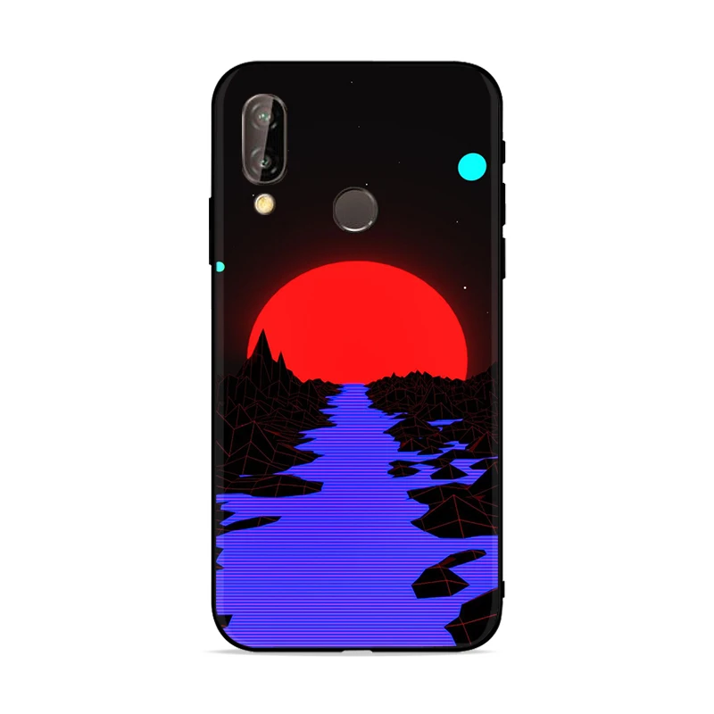 

Phone Case For Huawei P40 Pro Plus Lite P20 Lite 2019 P20 Pro Lite Funda Coque Carcasa Sunset Sunset Sunset For Huawei P40 Pro