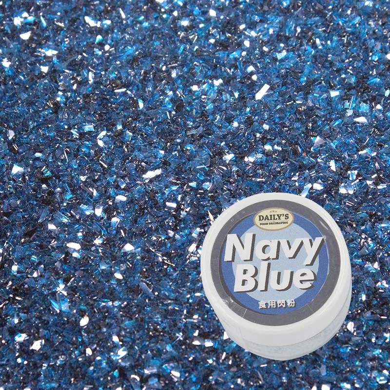 100 г темно синий сахар съедобный брызговик леденец для выпечки шоколадная