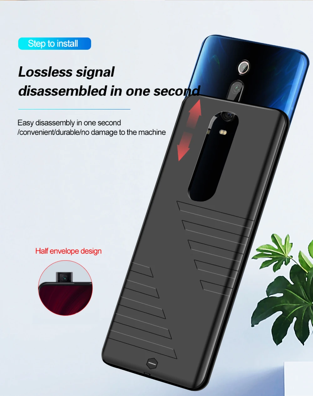 Портативное зарядное устройство 6800 мАч чехол для банка питания для Xiaomi Mi 9T Pro резервный аккумулятор для зарядки аккумулятора чехол для Xiaomi Mi 9T
