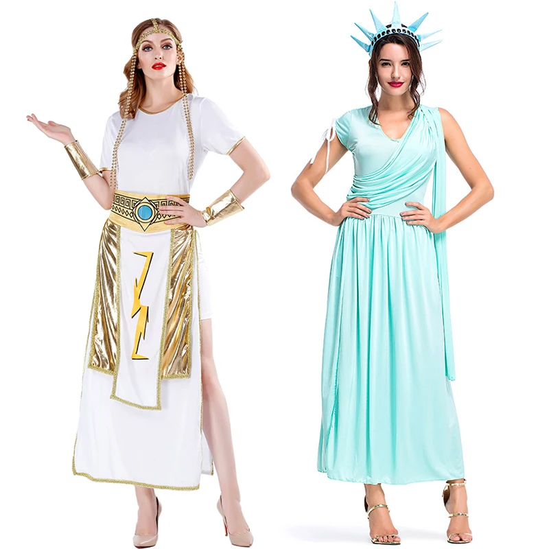 Карнавальные костюмы на Хэллоуин сексуальный женский костюм греческой статуи