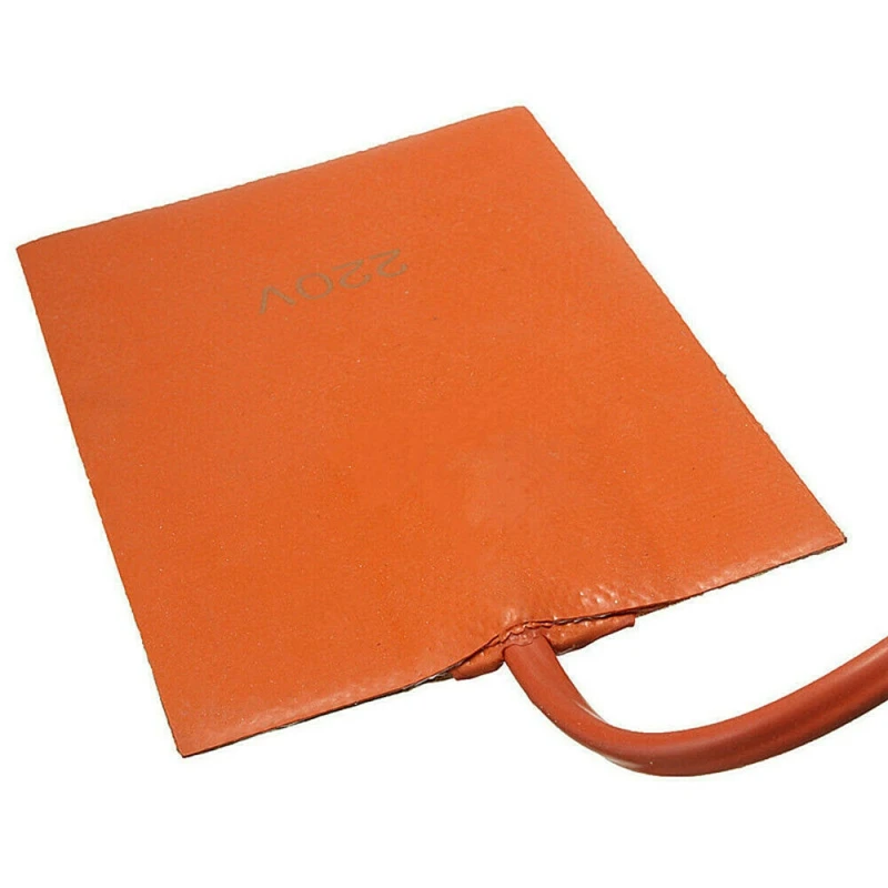 

220V 250W Car Engine Oil Pan Sump Tank Heater Pad 250W Silicone Oil Heating Pad Engine Oil Tank Wear Protect EU Plug