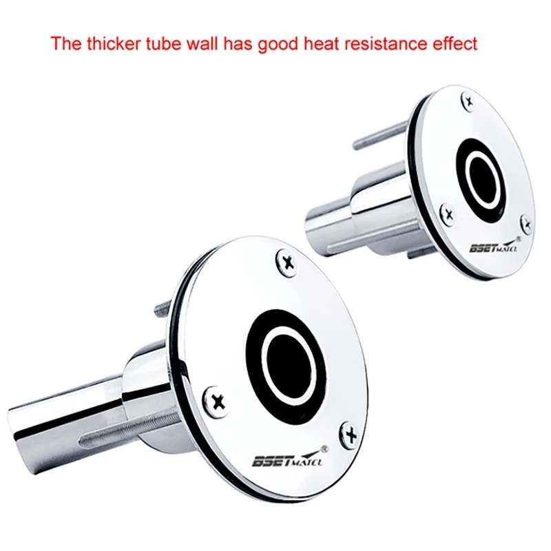 BSET MATEL 316 нержавеющая сталь корпус выхлопной обшивки фитинг трубка гнездо