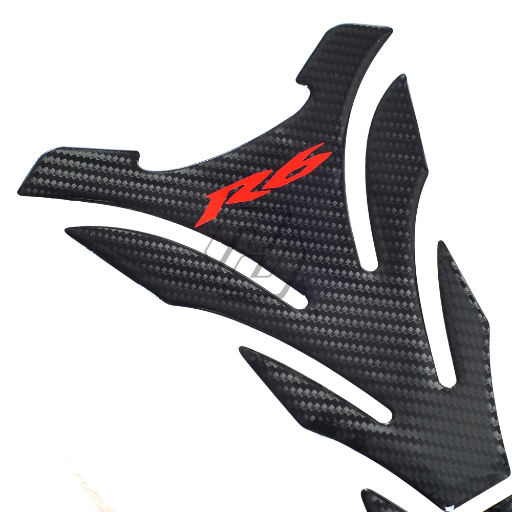 Наклейки для Yamaha YZF-R6 R6 Tankpad 3D углеродный вид защитные наклейки на бак мотоцикла |