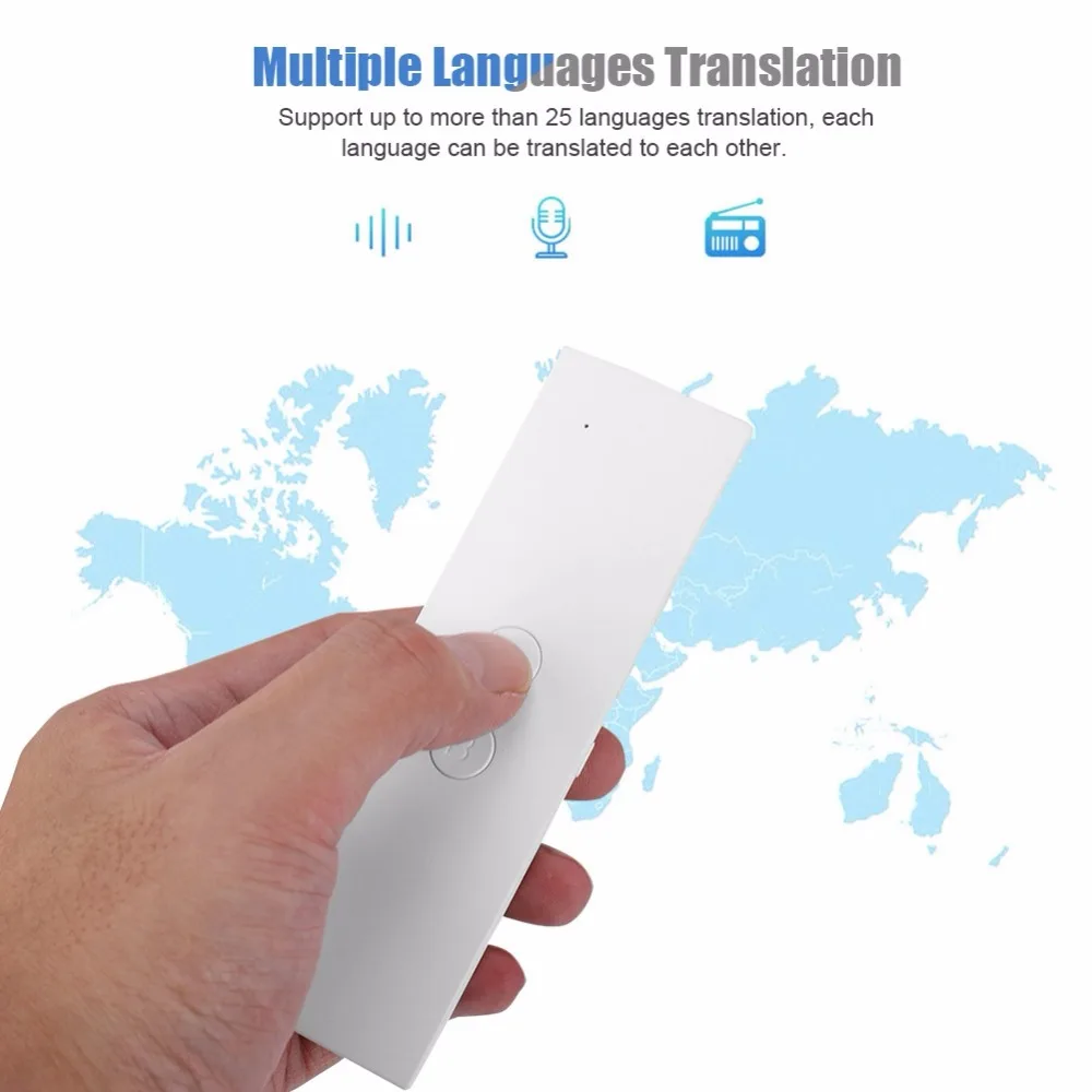 Умный переводчик голоса T6 30 языков одновременное переключение двустороннее в