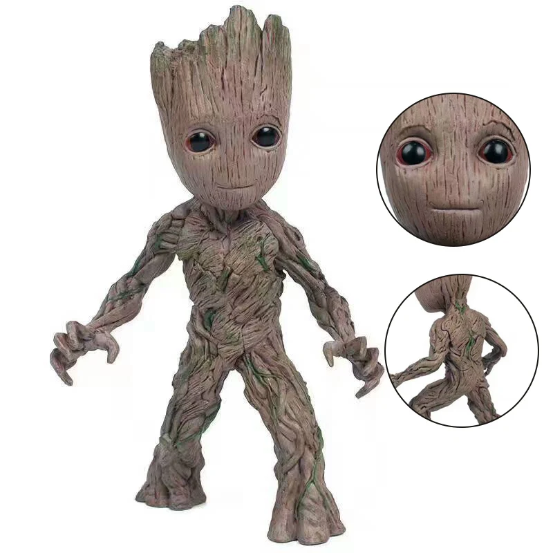 Strongwell кукла Грут фигурка дерево фигурка мужчины игрушка Marvel стражи Грут фигурки Грут дети милые