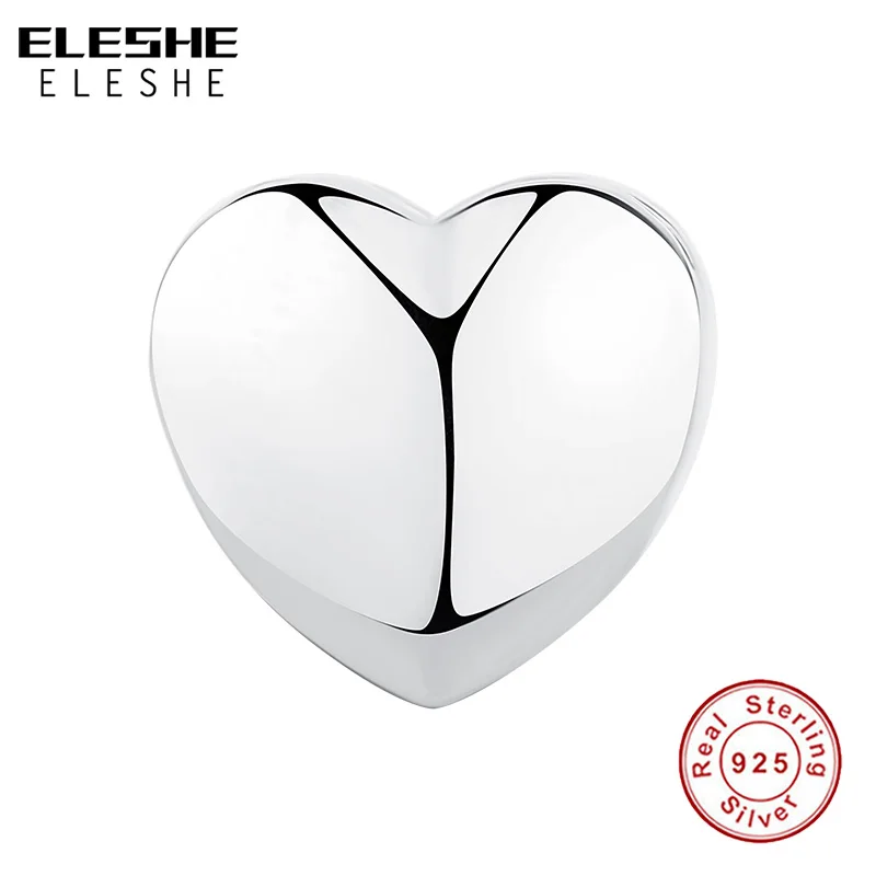 ELESHE персонализированные пользовательские фото 925 стерлингового серебра в форме
