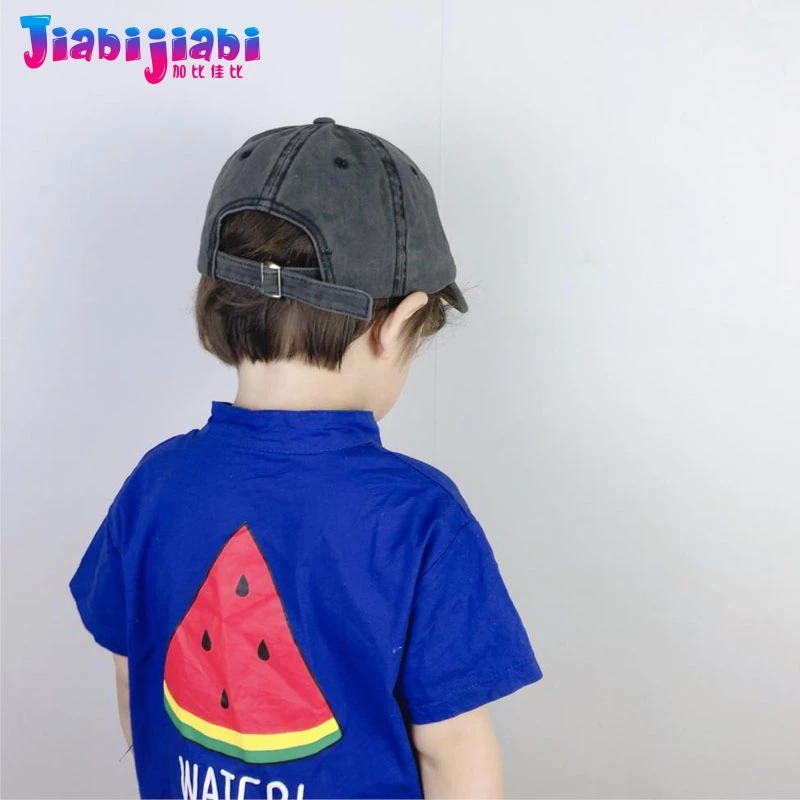 Детская кепка для дошкольников весенне-летняя бейсбольная на плоской подошве