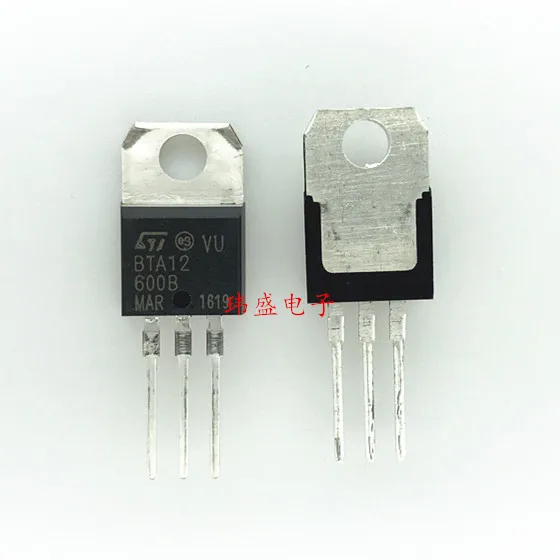 10PCS BTA12-600B TO220 12A 600V bidirectional thyristor in stock 100% new and original | Компьютеры и офис