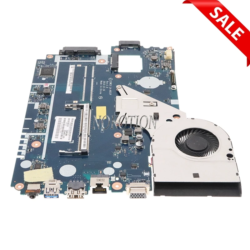 nokotion nby4711002 nb y4711 002 main board for acer aspire e1 510 e1 510 2500 laptop motherboard z5we3 la a621p n3520 cpu ddr3 free global shipping