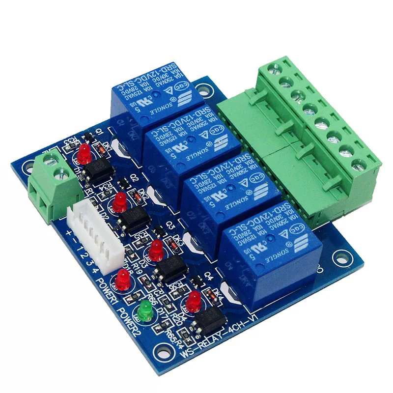 

Led 4CH dmx512 decoder DC12V relays main-board & DMX-RELAY-4 channel switch controller use for led lamp light