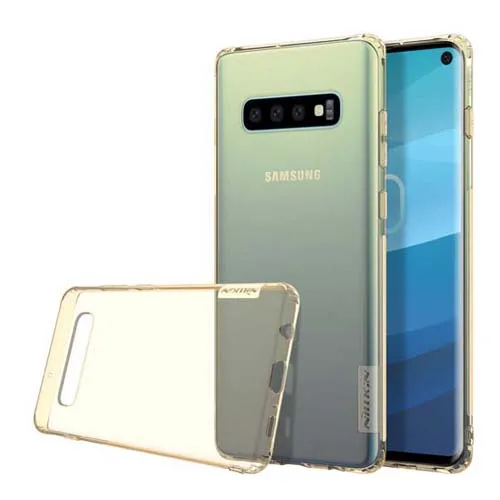 Для samsung Galaxy S10 S10 Plus S10e чехол для телефона NILLKIN мягкий TPU прозрачный защитный чехол для Galaxy S9 S9+ чехол Capa - Цвет: Brown