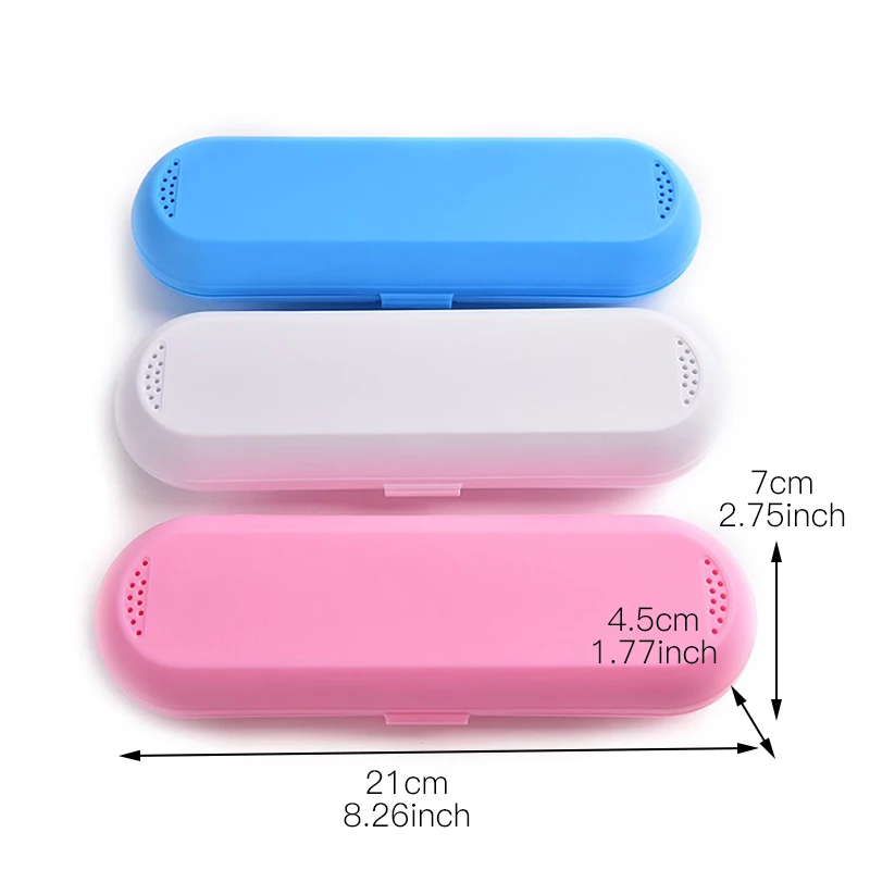

Toothbrush Box Universal Portable PP Replacement Storage Case Oral Care Organizer Protection For Travel Camping Hiking Picnic