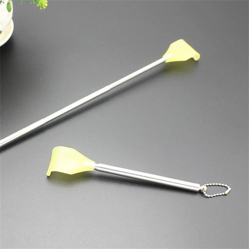 30 # светильник для путешествий Трафаретный скребок спины тип телескопа