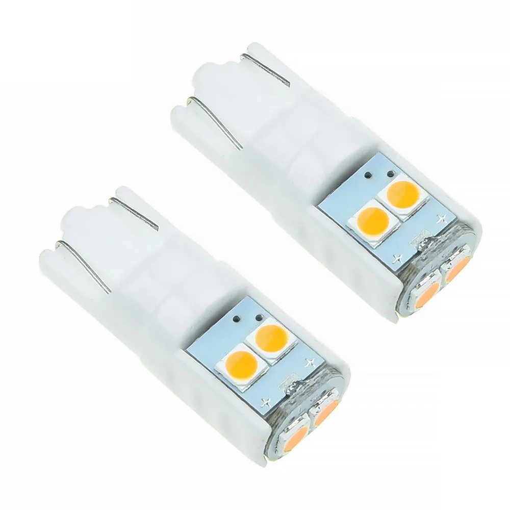 

2 шт., Автомобильные светодиодные лампы T10 W5W