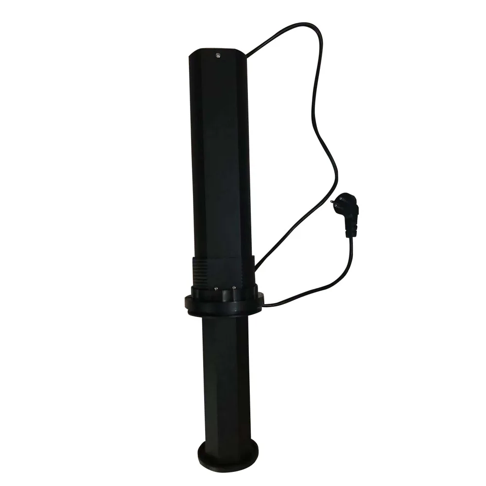 Черный корпус пневматический привод шестигранные розетки скрытый