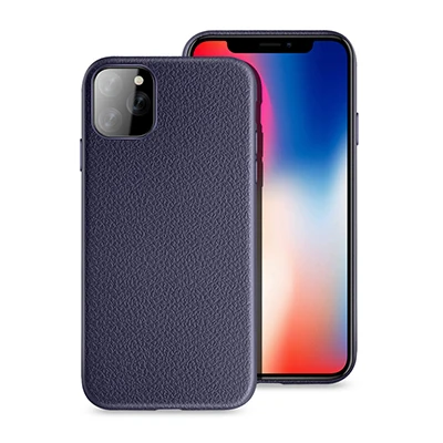 Ультра тонкий чехол для айфон X Xs Max Xr кожаный чехол силиконовый Черный мягкий Уретановый Термопластик(TPU) чехол для айфон Xr Тонкий чехол Чехлы - Цвет: Blue