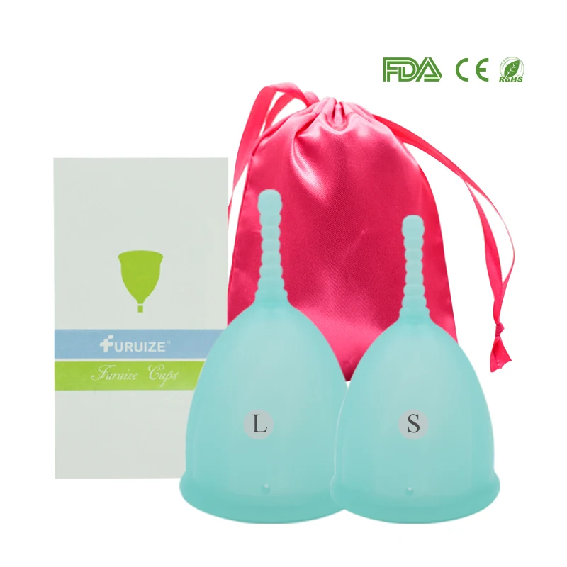 Новейшая чашка с бриллиантами медицинская силиконовая менструальная женская